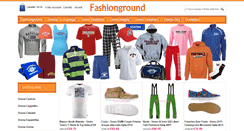 Desktop Screenshot of fashionground.it